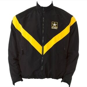 U.S. Army Unisex Physical Fitness Jacket Size Small Long